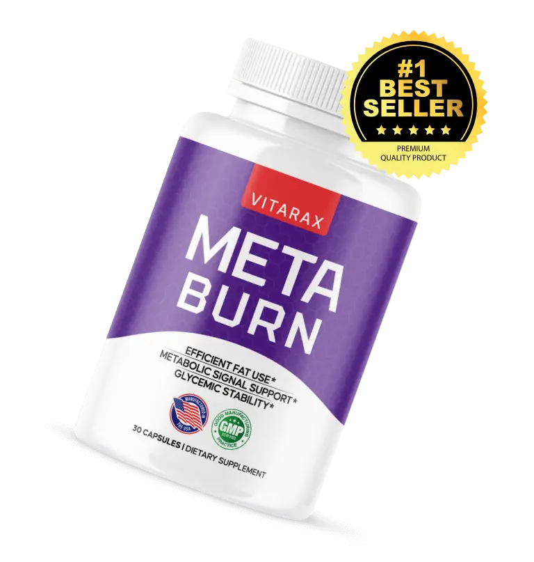 MetaBurn one bottle with banner